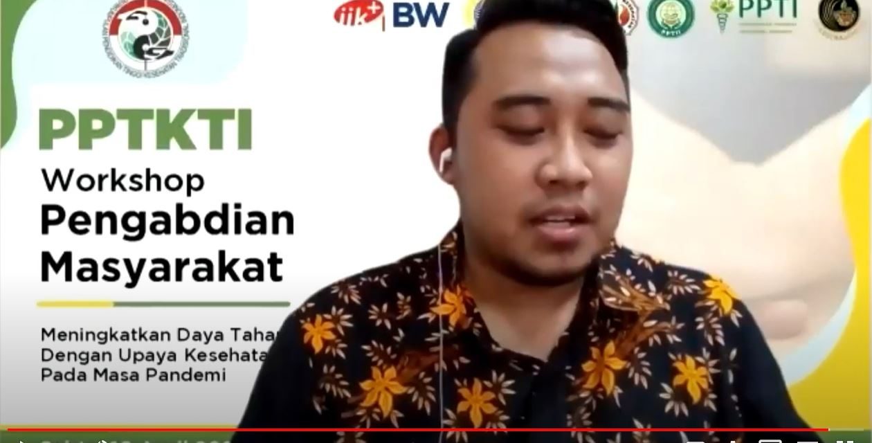 Workshop Pengabdian Masyarakat “Meningkatkan daya tahan tubuh dengan upaya kesehatan tradisional dalam masa pandemi”