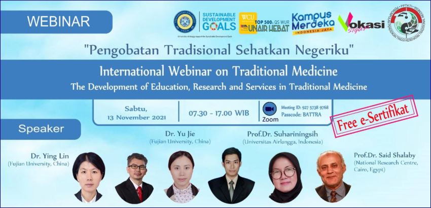 Webminar Pengobatan Tradisional Sehatkan Negeriku